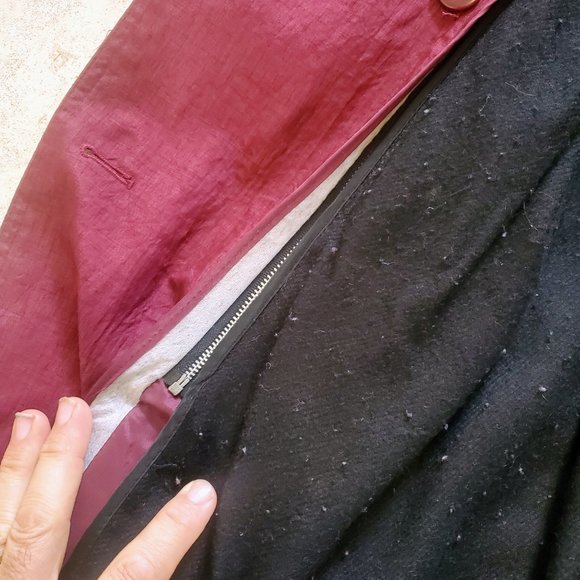 Woman's All Weather Coat with Zip Out Lining Size 7/8 - Picture 6 of 12